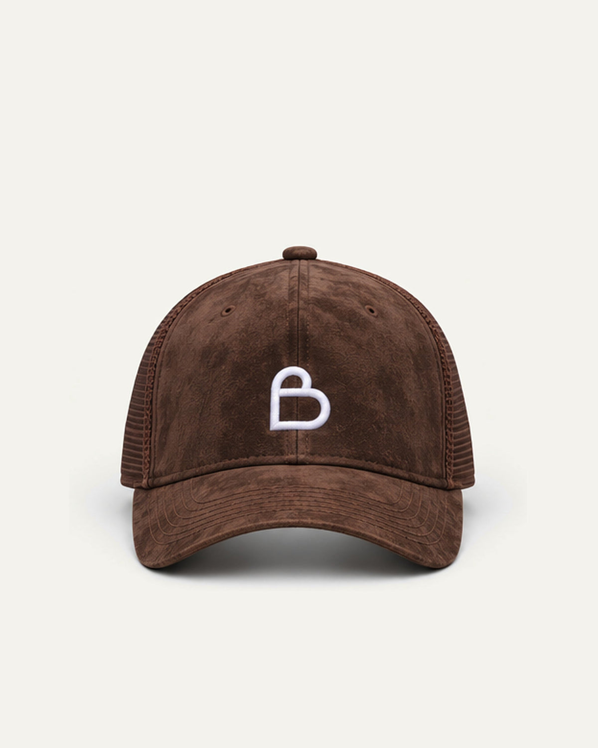 BAESOLÉ Mocha Trucker Cap – front