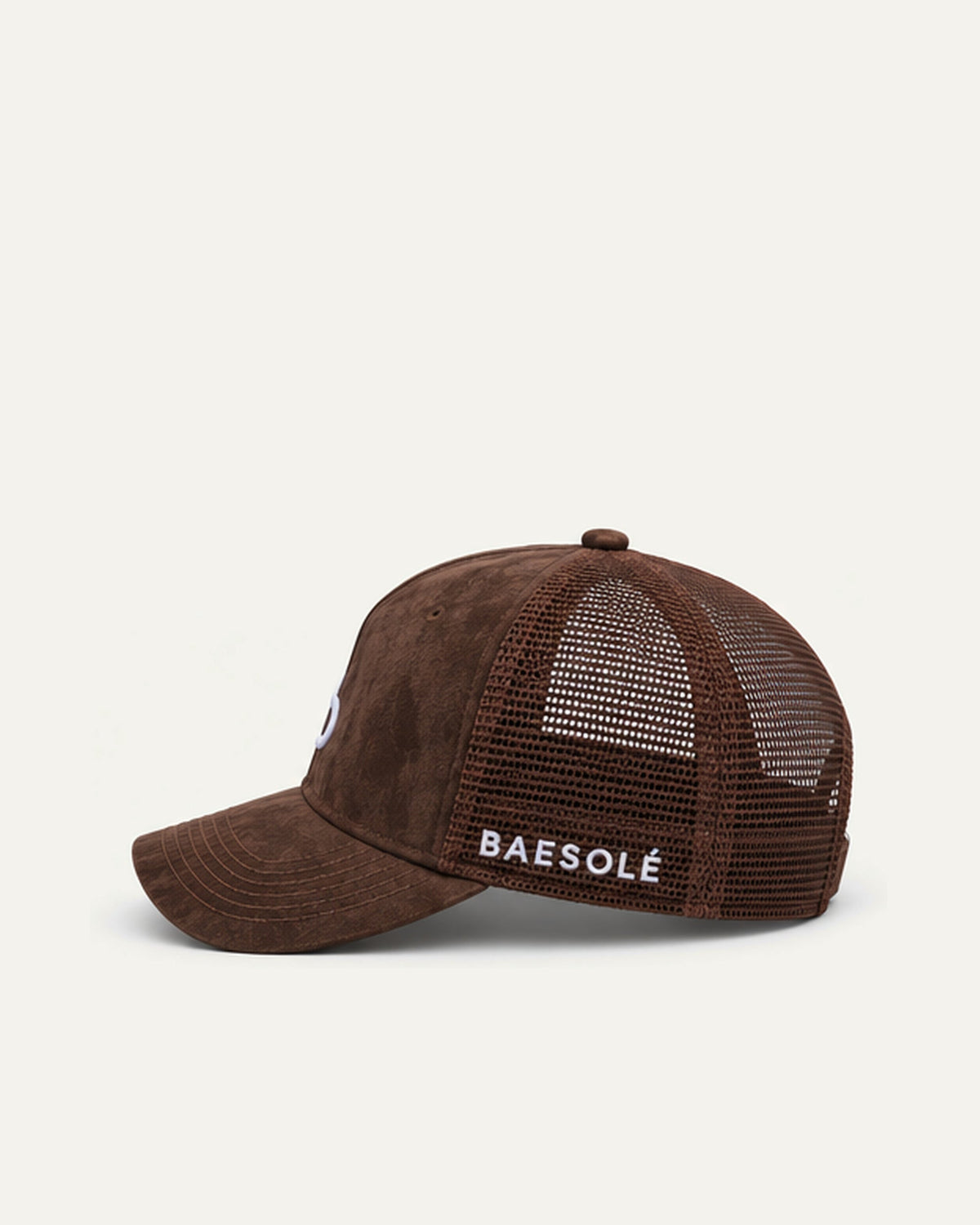 BAESOLÉ Mocha Trucker Cap – side
