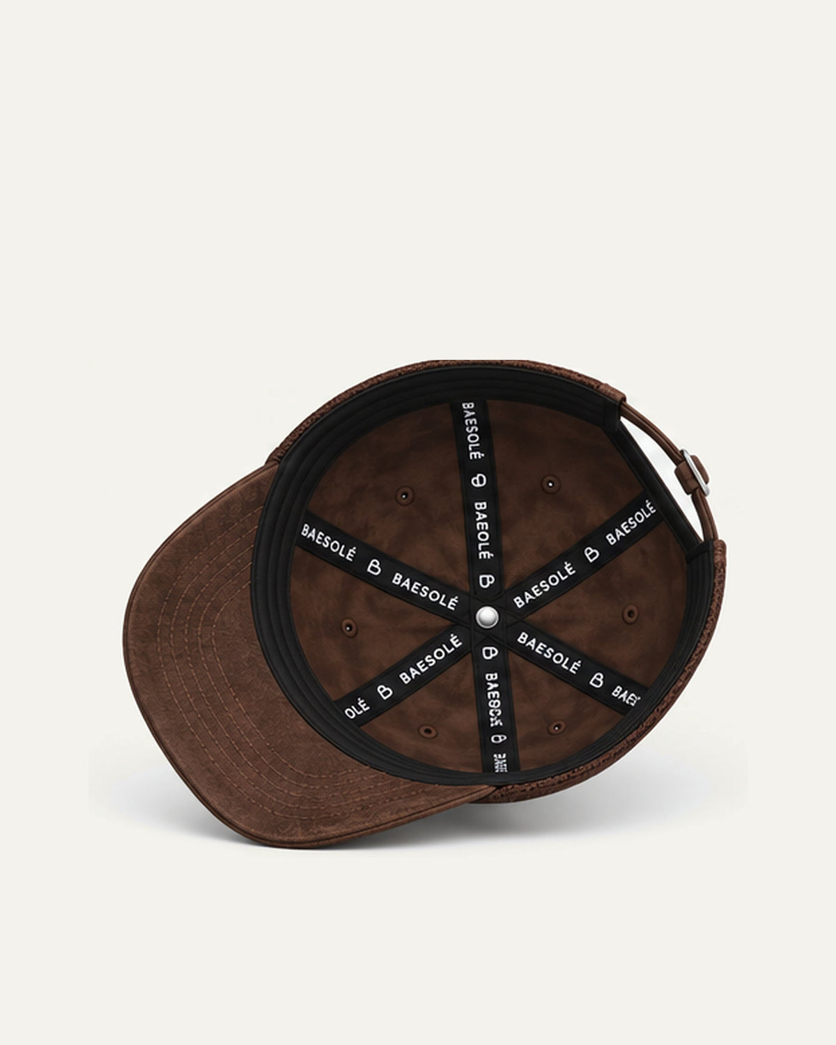 BAESOLÉ Mocha Trucker Cap – interior