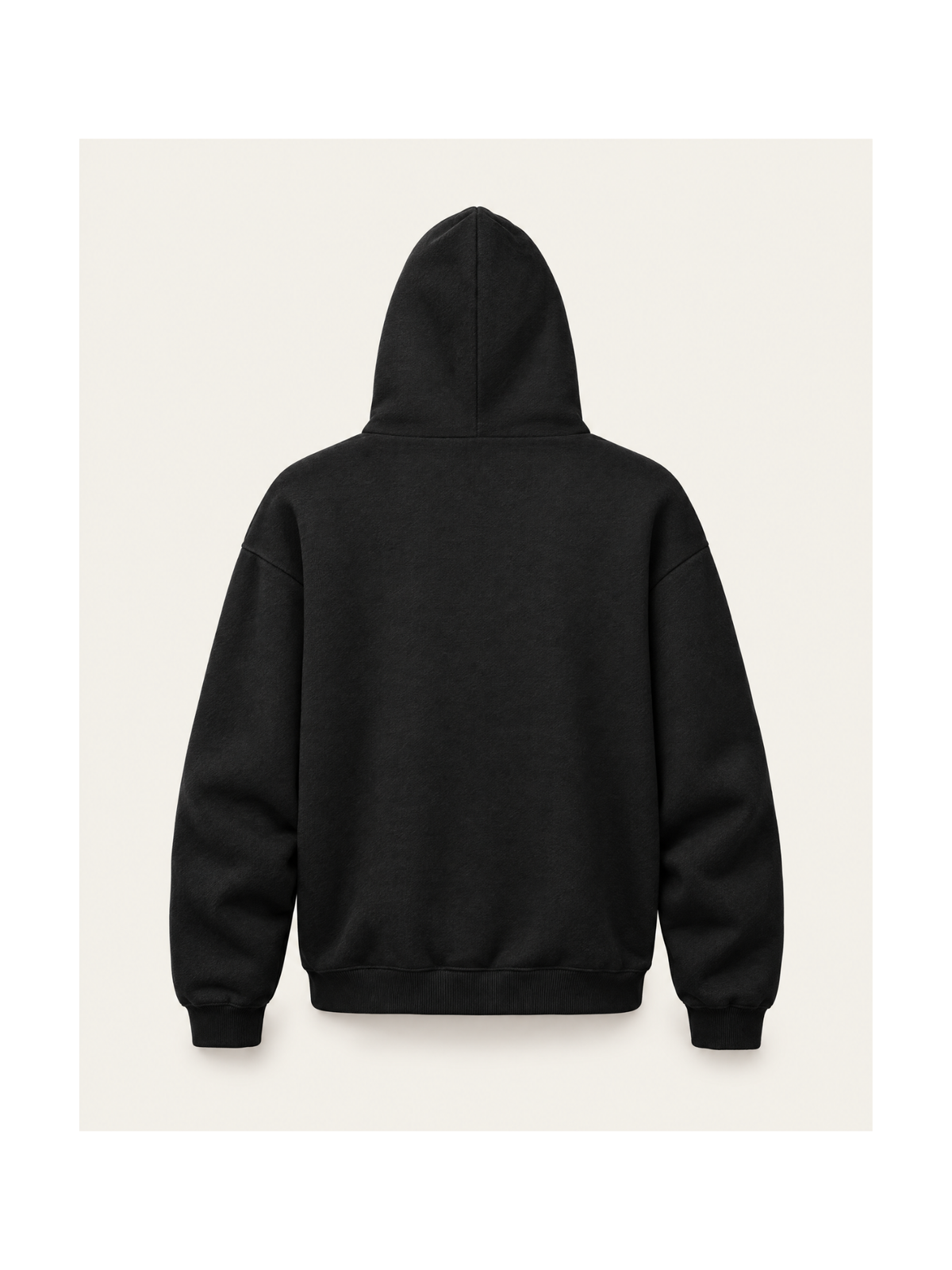 Speedline Hoodie — Black, achterkant