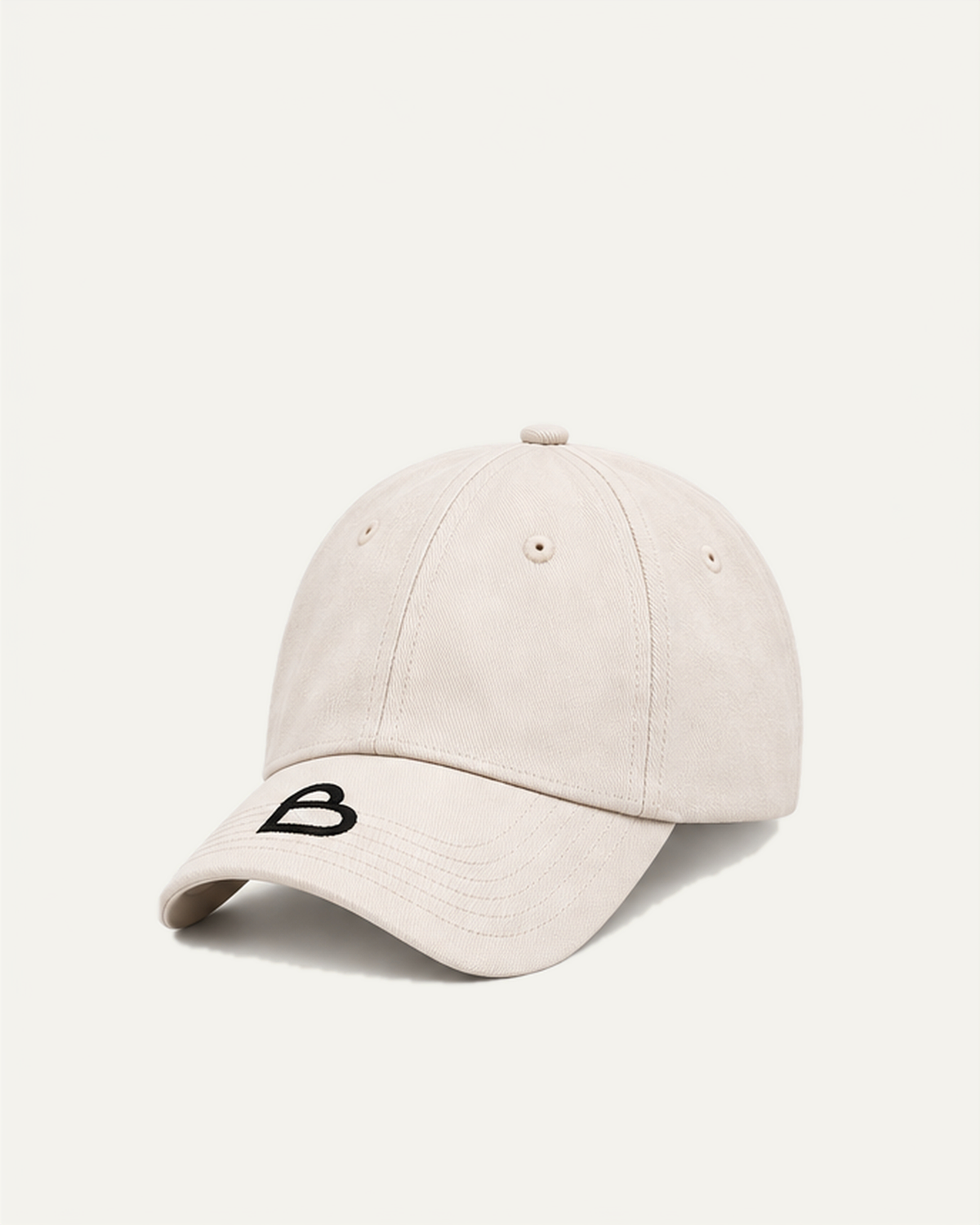 Cream Logo Cap