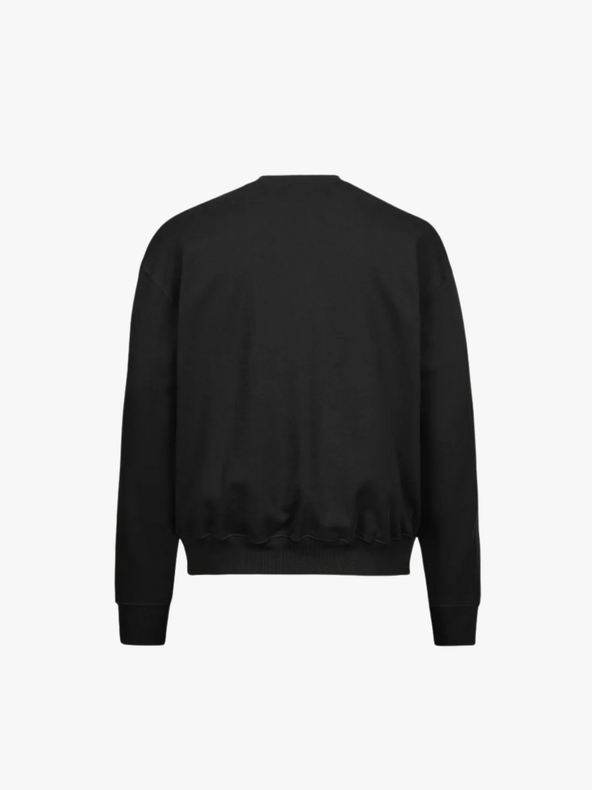 Pull avec logo en noir