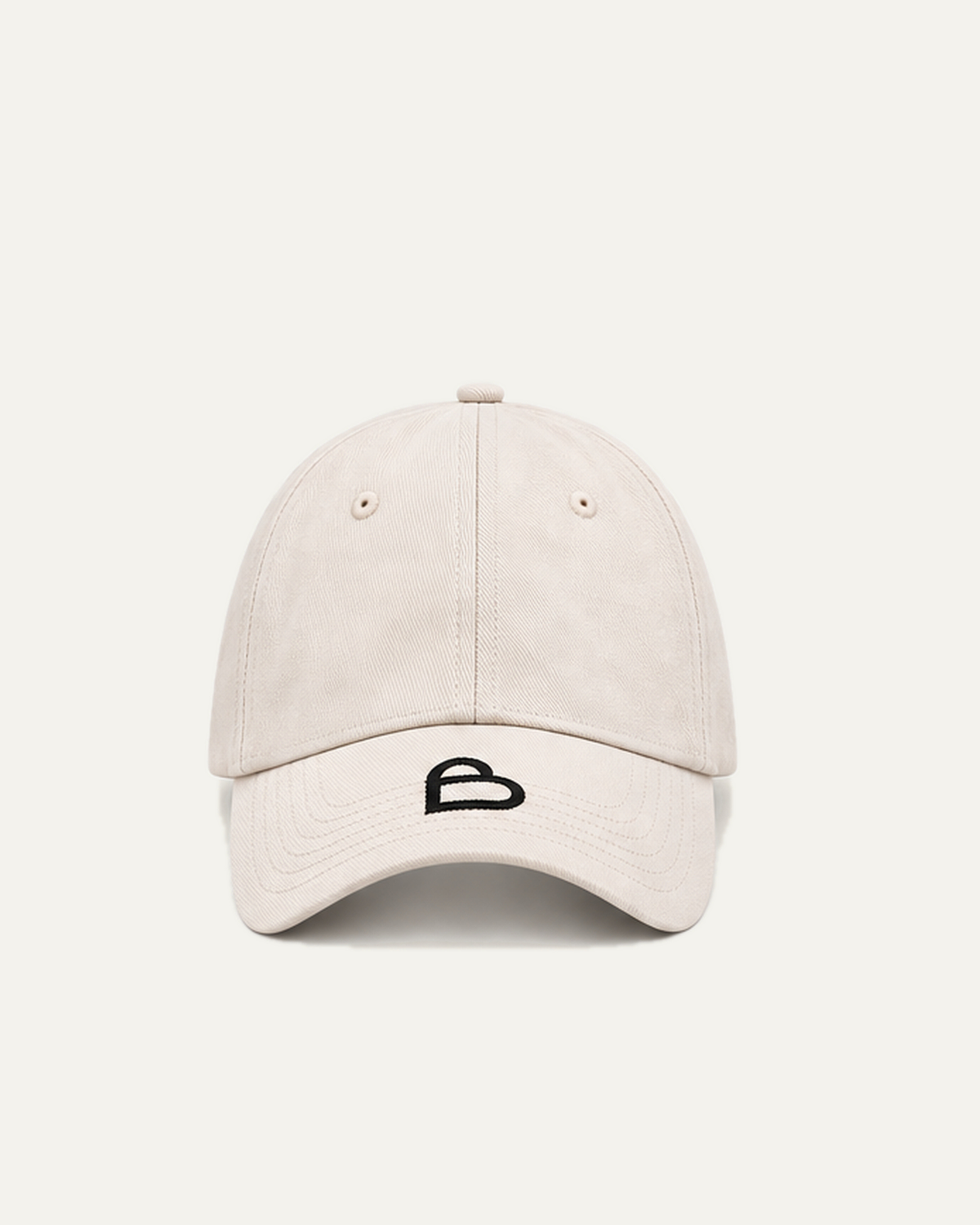 Cream Logo Cap
