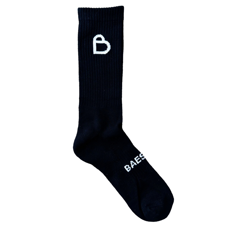 Baesolé Black Daily Socks