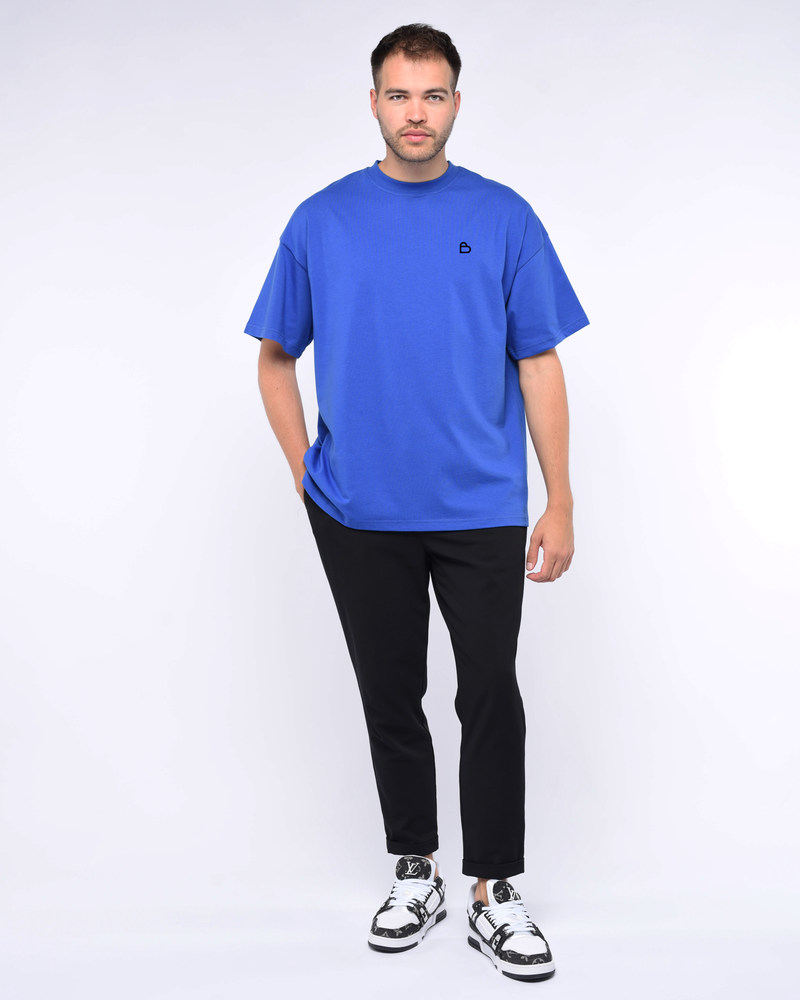 Cobalt Logo Oversized Tee