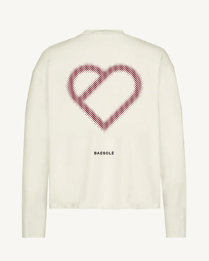 Pulse Longsleeve Vintage White, achterkant