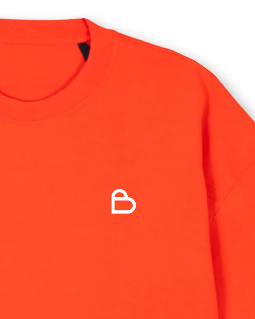 Coral Logo Oversized Tee