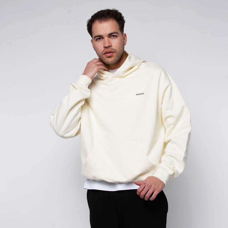 Signature Hoodie in Crème