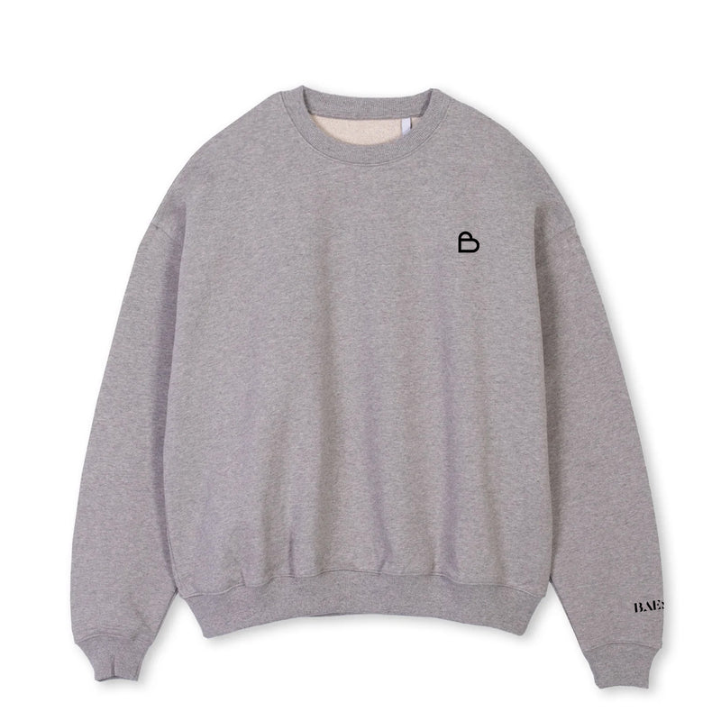 Logo Sweater in Grey