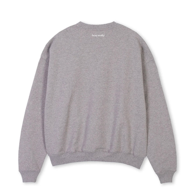 Logo Sweater in Grey